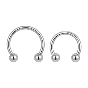 Golden Starry Titanium Nose Rings Clicker Hoop 20G/18G / 16G
